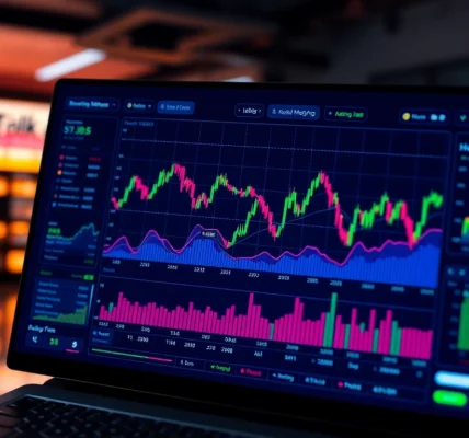 Visual of the aicoin官网 platform displaying live cryptocurrency charts and market alerts for seamless trading.