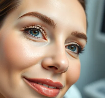 Oberlidstraffung Zürich: Skilled surgeon performing eyelid surgery for a refreshed look.