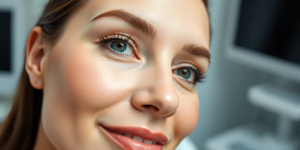 Oberlidstraffung Zürich: Skilled surgeon performing eyelid surgery for a refreshed look.