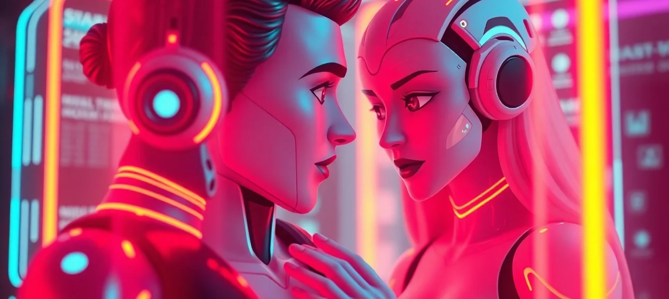 Engaging NSFW AI chat with vivid digital characters showcasing raw, unfiltered conversations on a sleek futuristic interface for users seeking adult AI companionship.