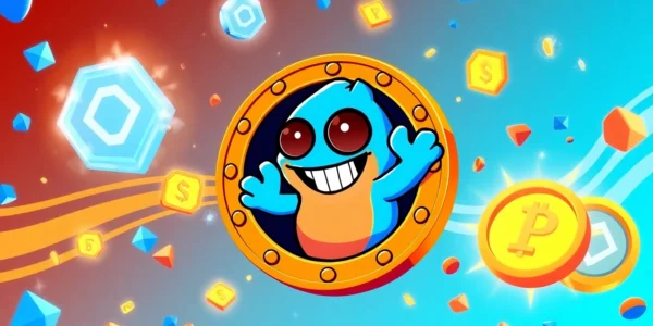 Buy APORK Token with Pepe meme coin amid gaming and multi-chain rewards, vibrant and engaging visual