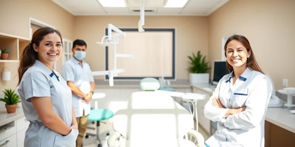 Ventura Bright Dental team providing friendly dental care in a warm welcoming environment in
