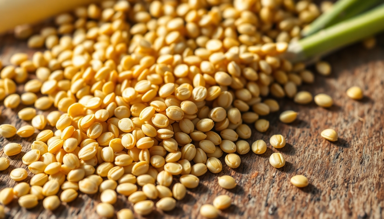 High-quality fennel seeds showcased with detailed texture, highlighting freshness and aromatic